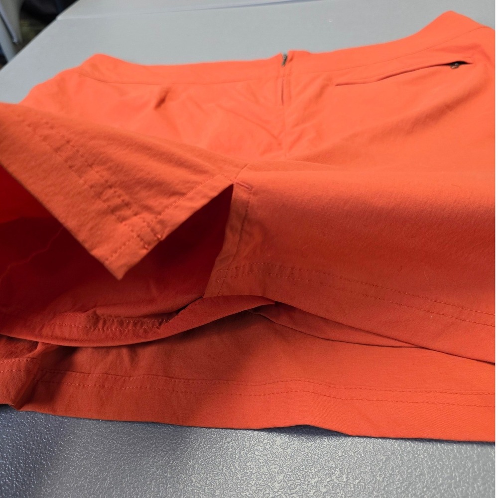 Royal Robbins Orange Athletic Skort Women's Size 16 Hiking Golf Outdoor Skirt - Picture 10 of 12